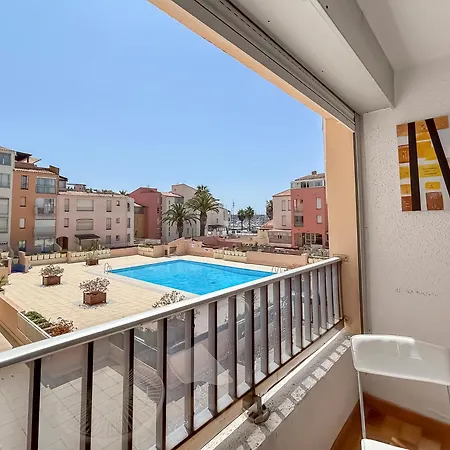 Apartament Lumineux Studio Avec Piscine, Vue Port A Agde Agde